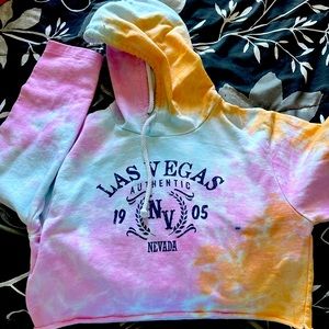 Crop top hoodie